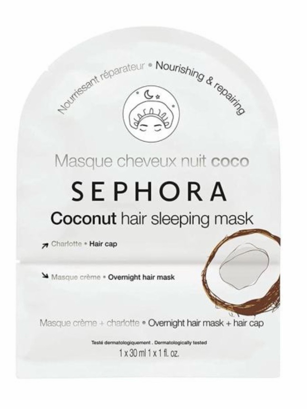 SEPHORA Coconut Hair Sleeping Mask